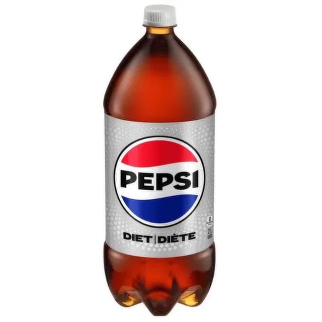2 Liter Diet Pepsi.