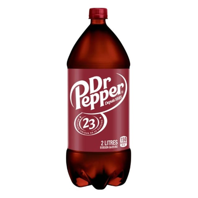 2 Liter Dr. Pepper.